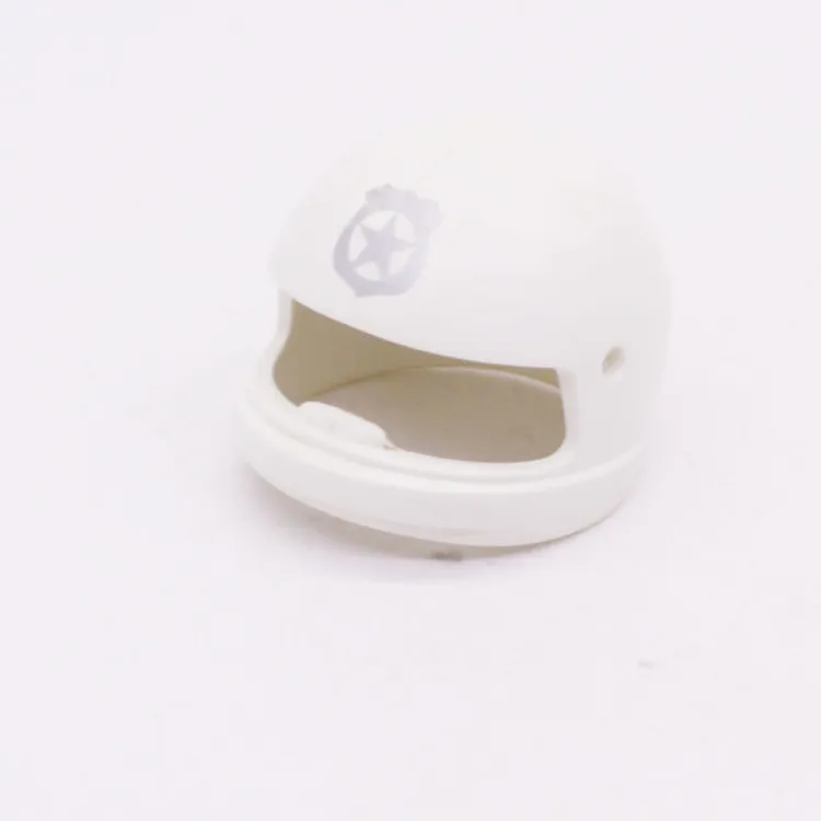 Spare part Playmobil 30633023 Helmet Moto - White