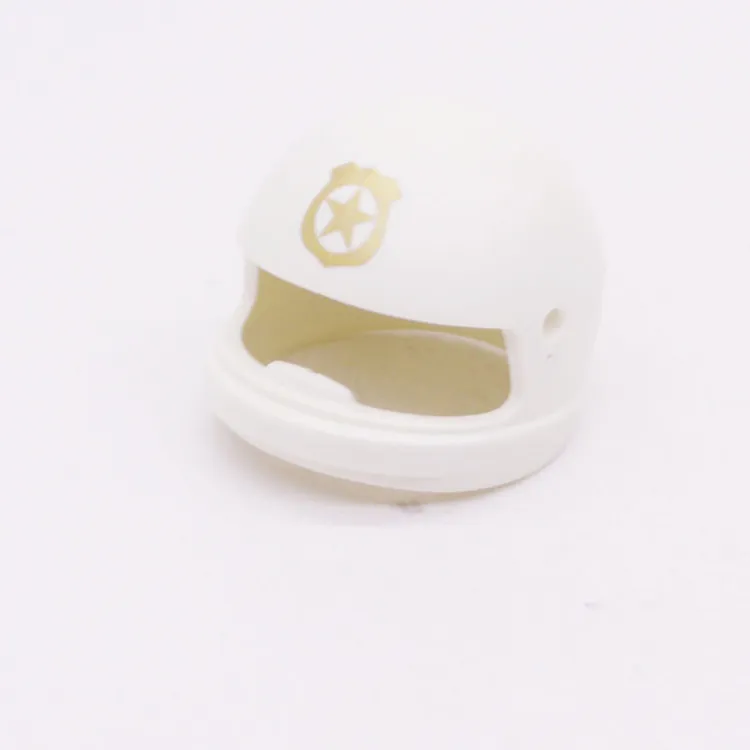Onderdeel Playmobil 30641412 Helm Moto Met print(s) - Wit