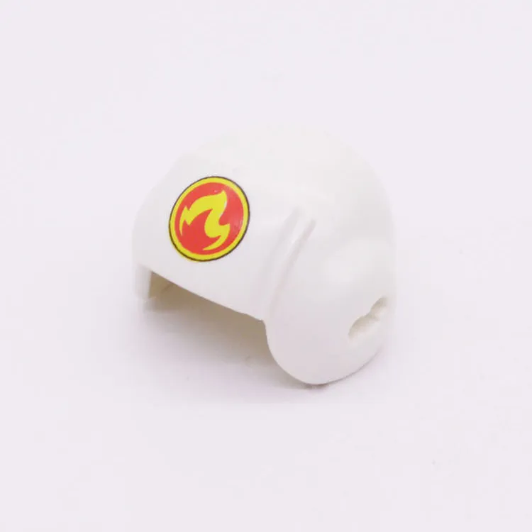 Onderdeel Playmobil 30643975 Helm Met print(s) - Wit