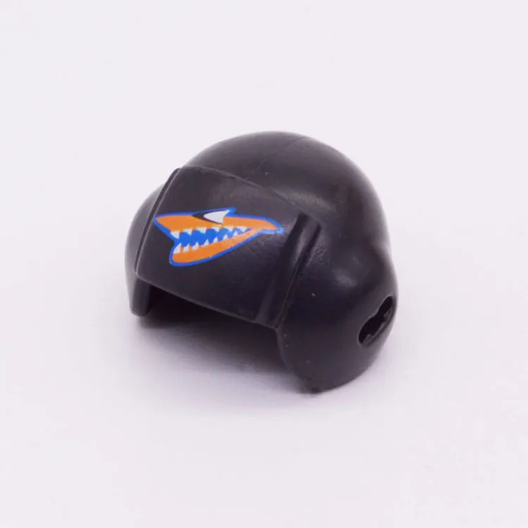 Ersatzteil Playmobil 30644462 Helm Mit druck - Schwarz