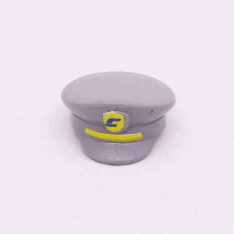 Spare Part Playmobil 30644660 Cap Bus Driver - Grey