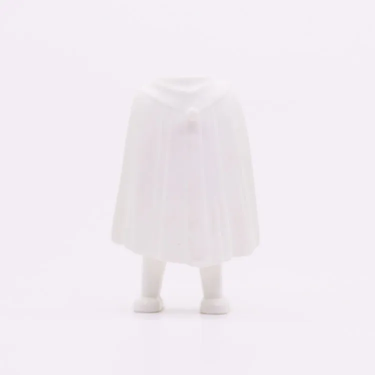 Onderdeel Playmobil 30294380 Cape Met knop 45mm - Wit