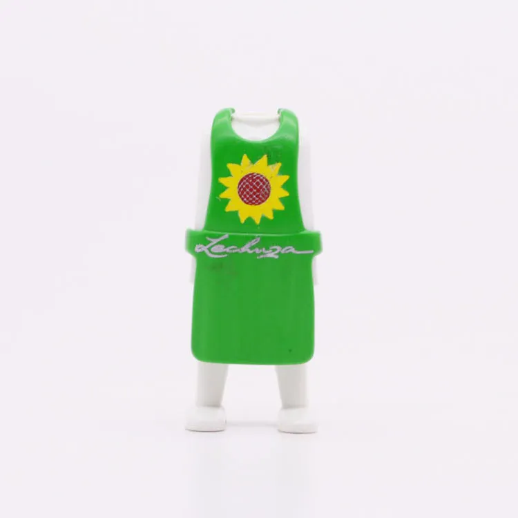 Ersatzteil Playmobil 30623130 Schurze lang Gartner Mit druck - Grun