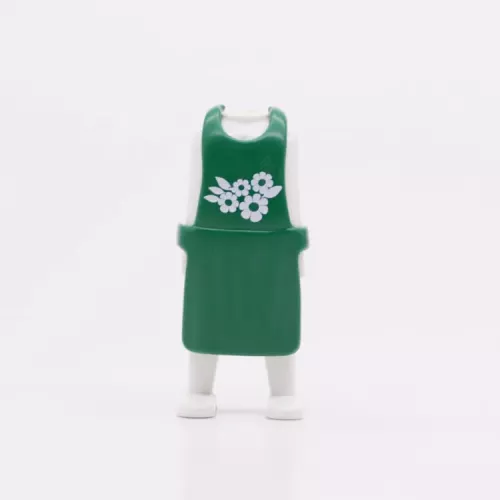 Playmobil 30625962 Apron long Gardener With print(s) - Green (Dark)