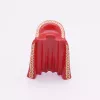 Ersatzteil Playmobil 30649612 Umhang Mit druck - Rot