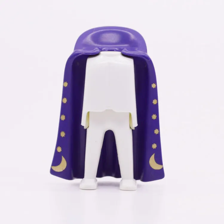 Ersatzteil Playmobil 90000138 Umhang Zauberer Mit druck - Blau