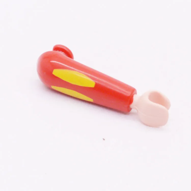 Onderdeel Playmobil 90020012 Arm universeel Met print(s) - Rood
