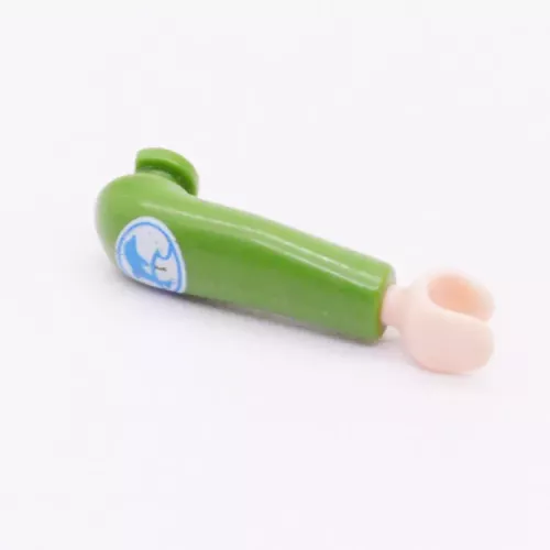 Playmobil 90020049 Arm left With print(s) - Green