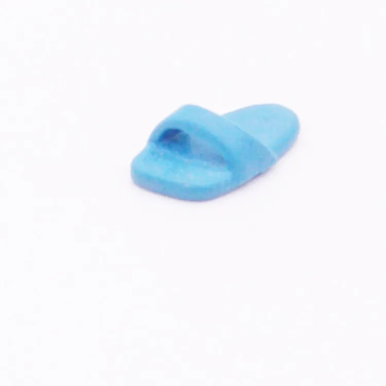 Spare part Playmobil 30610542 Flip-flops Soft Left - Blue (Aqua)