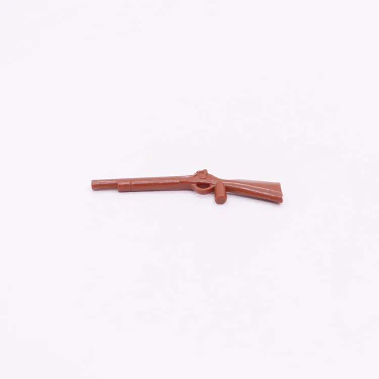 Spare part Playmobil 90010008 Rifle Short barrel - Brown