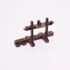 Onderdeel Playmobil 30603770 Wapenrek Ridders - Bruin (Donker)