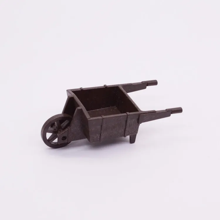 Ersatzteil Playmobil 30657160-30053740-30053730 Schubkarre - Braun (Dunkel)
