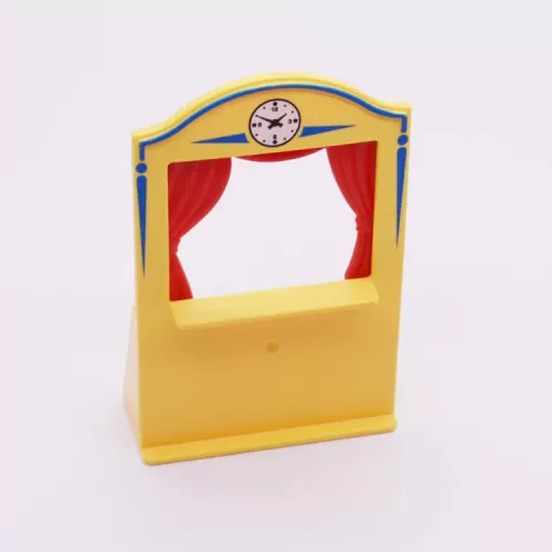 Playmobil 30633842-30270840 Toy Puppet theatre w curtains - Yellow