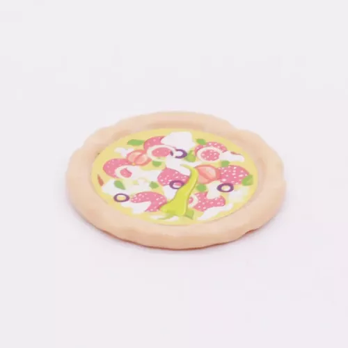 Playmobil 30236592 Pizza Mit aufkleber(s) - Beige