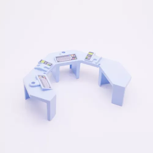 Playmobil 30209413 Controlepaneel Met sticker(s) - Blauw (Licht)