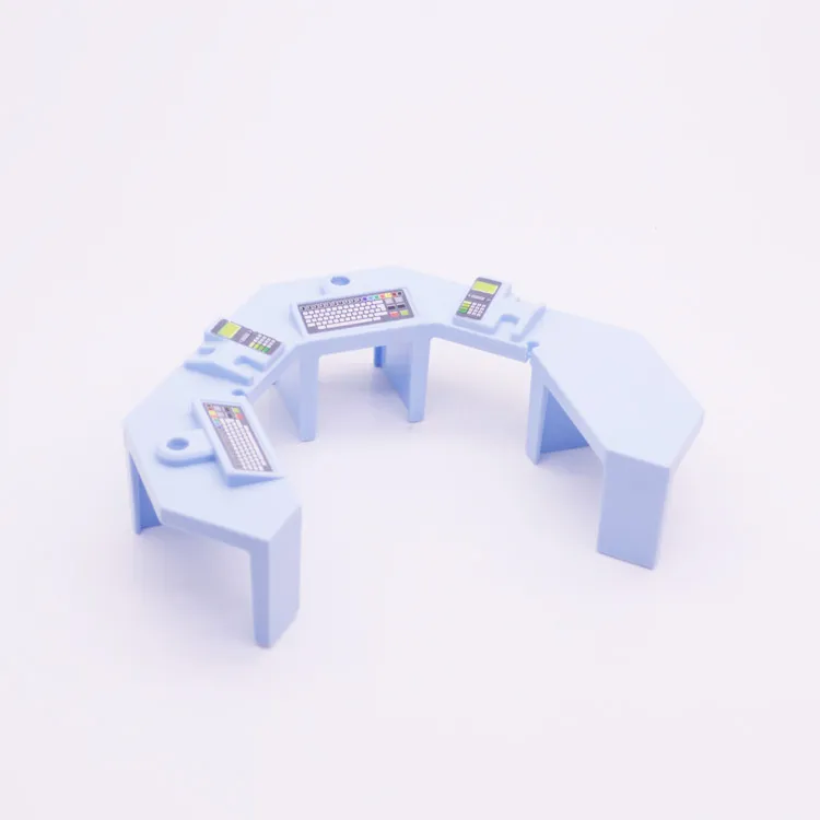 Onderdeel Playmobil 30209413 Controlepaneel Met sticker(s) - Blauw (Licht)