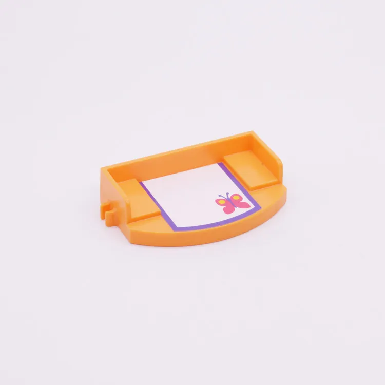 Spare part Playmobil 30290400-01 Table top Baby room With sticker(s) - Orange