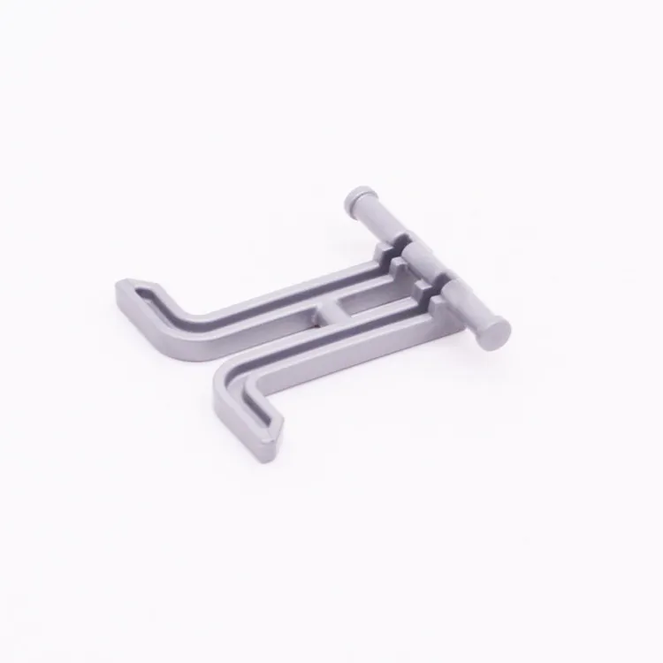 Spare part Playmobil 30511992 Folding table leg 1 of 4 - Grey