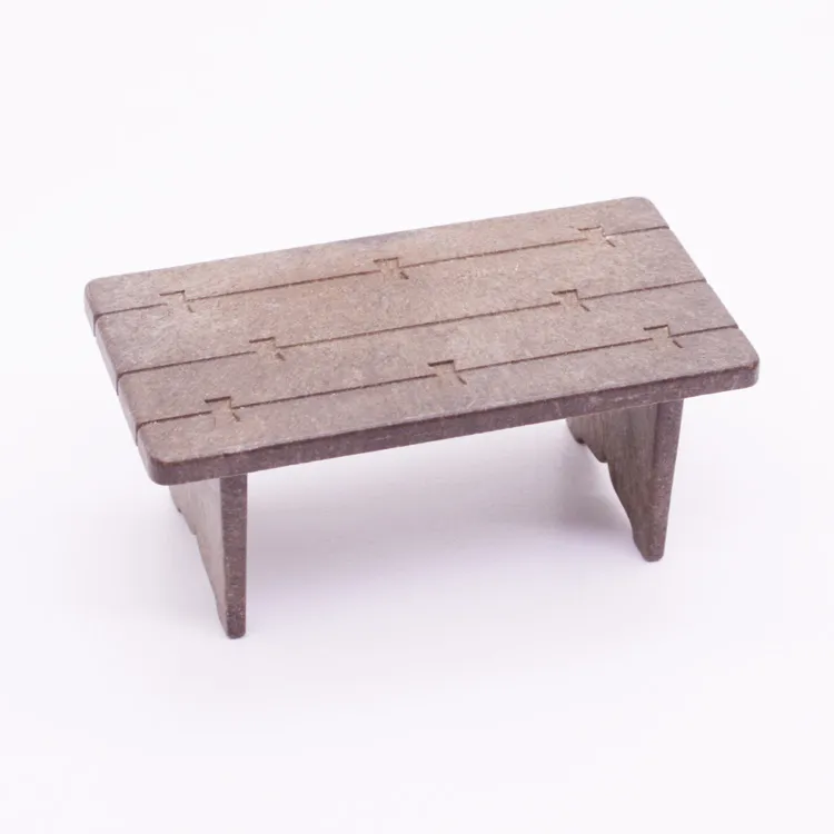 Onderdeel Playmobil p3131a Tafel Oude stijl - Bruin