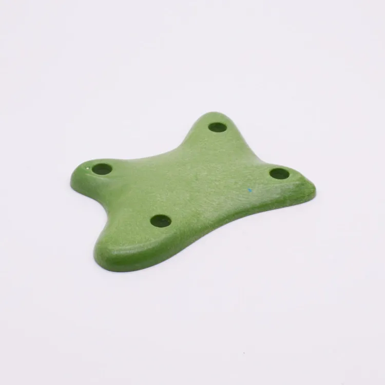 Playmobil 30233332 Grond 4 gaten - Groen - Playmobil onderdeel