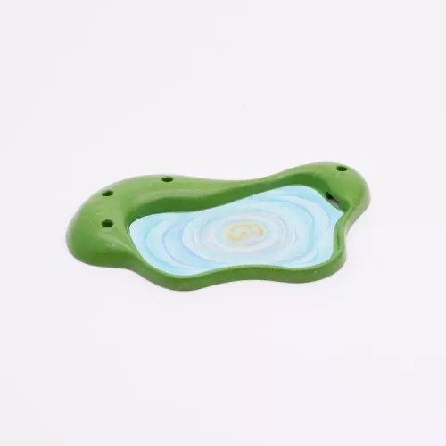 Playmobil 30233382 Base plate grass With hologram sticker - Green