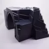 Onderdeel Playmobil 30217312 Rotsformatie kasteel H170mm - Zwart
