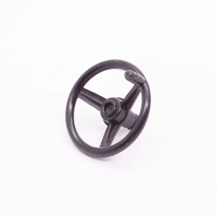 Spare part Playmobil 30049680 Steering wheel - Black