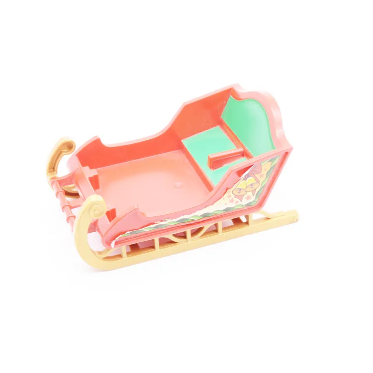 Onderdeel Playmobil 30219860-30614500 Slee groot Met geleiders Sticker slechte staat - Rood