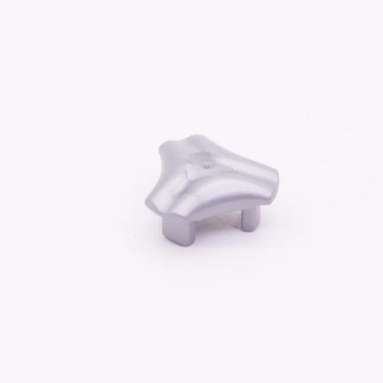 Spare part Playmobil 30237680 Wheel cover D23mm 3-sp - Grey