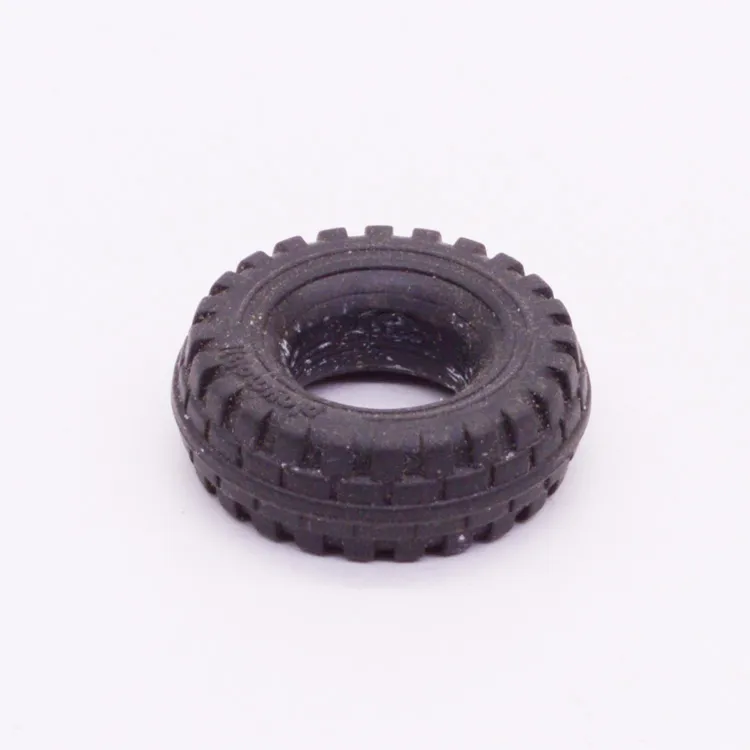 Onderdeel Playmobil 30653530 Band Jeep d35x12mm 1 van 2 - Zwart