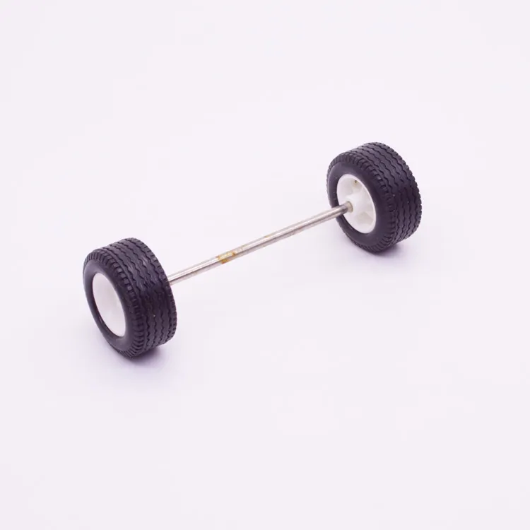 Spare part Playmobil 30820890 Axle with wheels D34 x l100mm - Black
