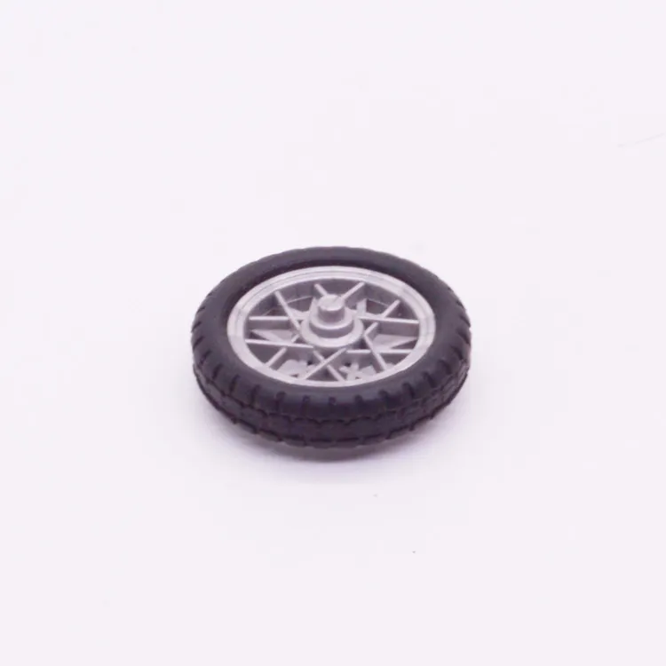 Spare part Playmobil 30821210-30052500 Rim with tire D30x6mm - Grey