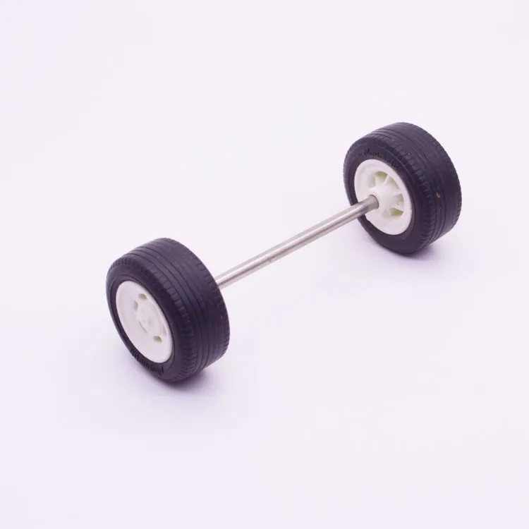 Spare part Playmobil 30822510 Axle with wheels D40 x l110mm - Black
