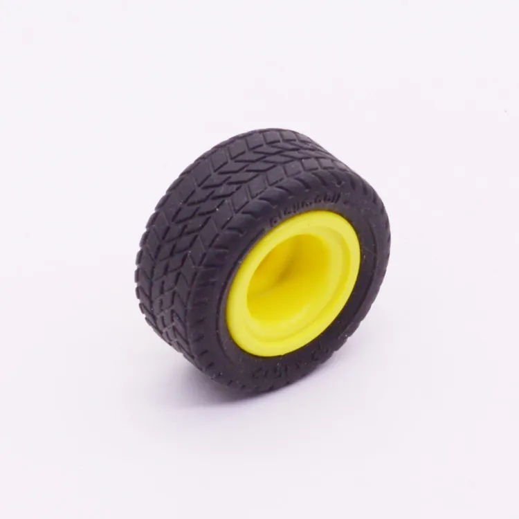Ersatzteil Playmobil 30822990-30276300 Felge mit reifen D32x15/2mm - Gelb