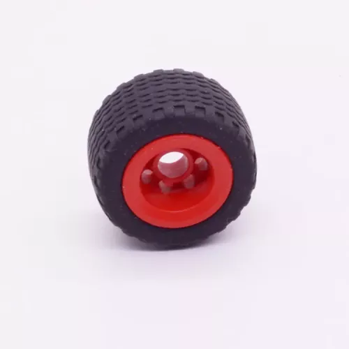 Playmobil 30823290 Rim with tire D34x18mm - Red